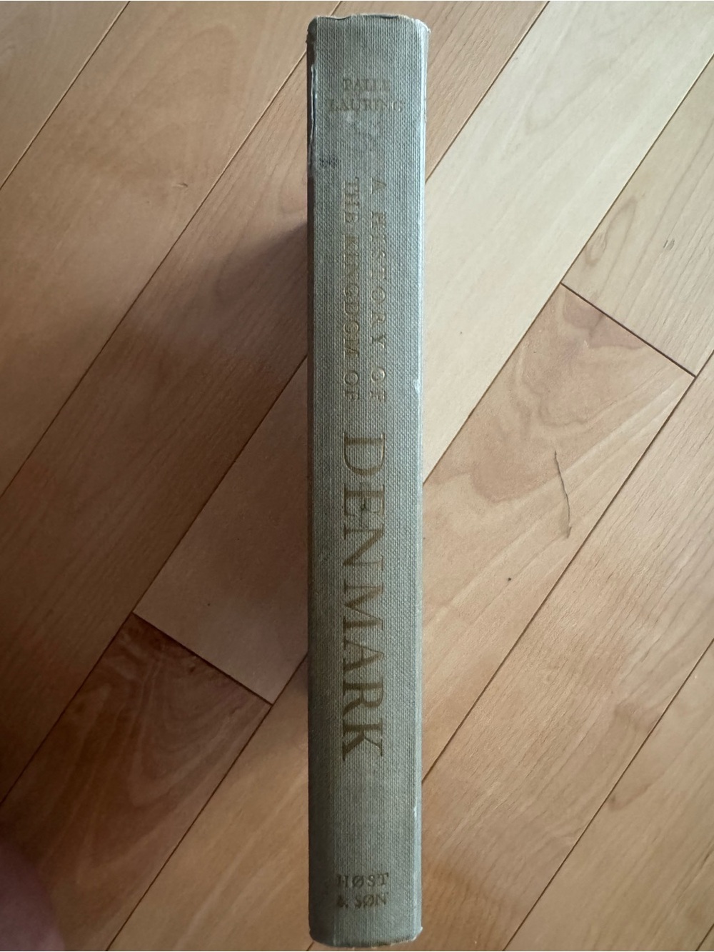 EN book - A history of the Kingdom of Denmark (Palle Lauring)